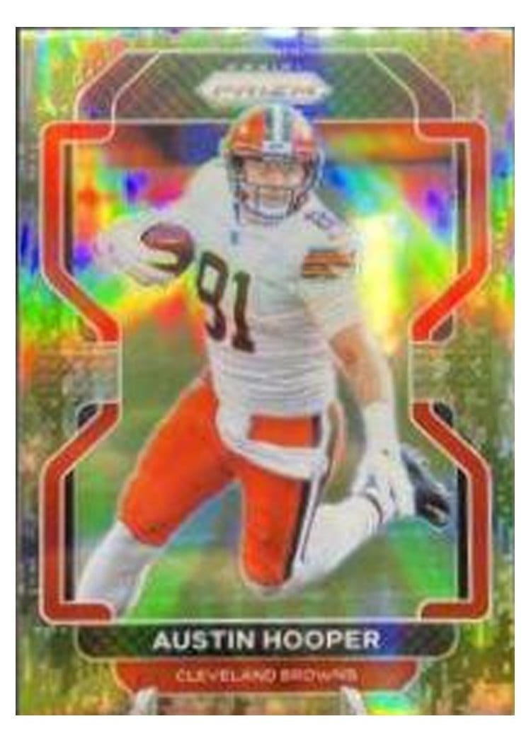 2021 Panini Prizm Base Set Austin Hooper #262 card
