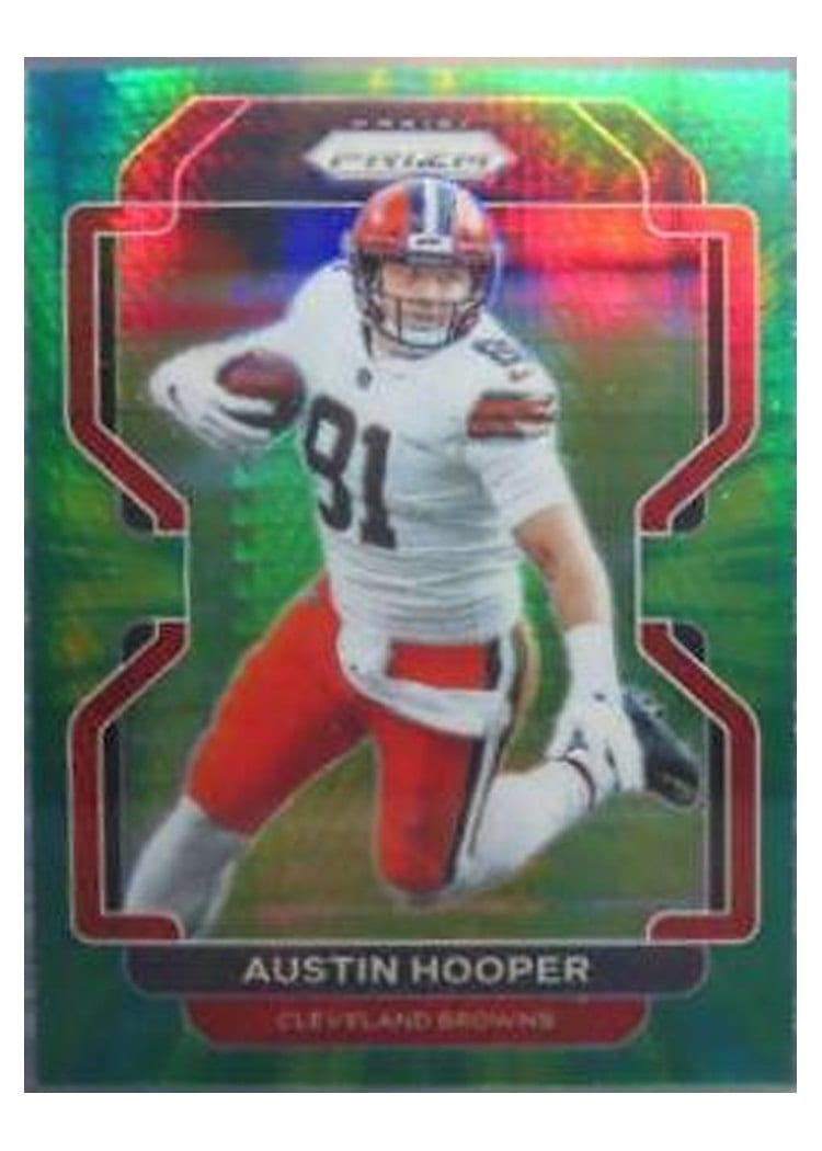 2021 Panini Prizm Base Set Austin Hooper #262 card