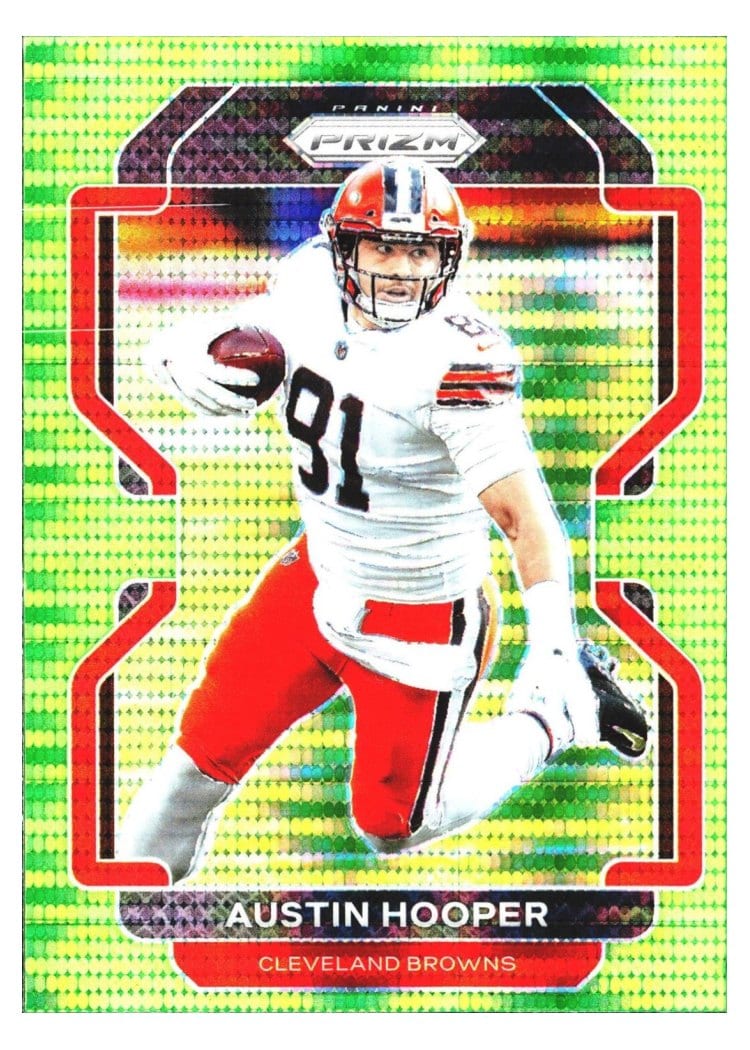 2021 Panini Prizm Base Set Austin Hooper #262 card