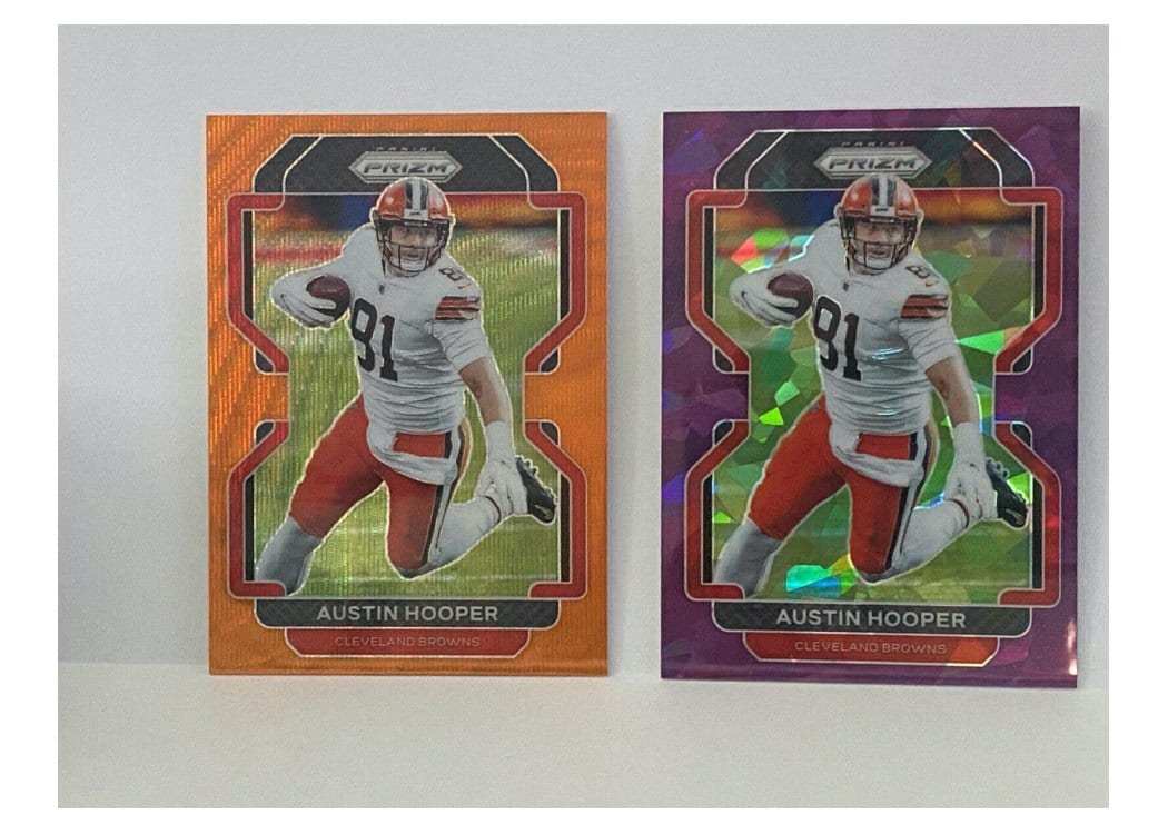2021 Panini Prizm Base Set Austin Hooper #262 card