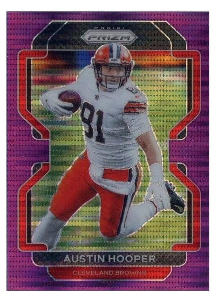 2021 Panini Prizm Base Set Austin Hooper #262 card