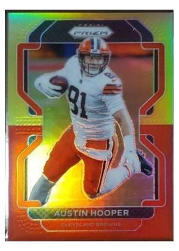 2021 Panini Prizm Base Set Austin Hooper #262 card