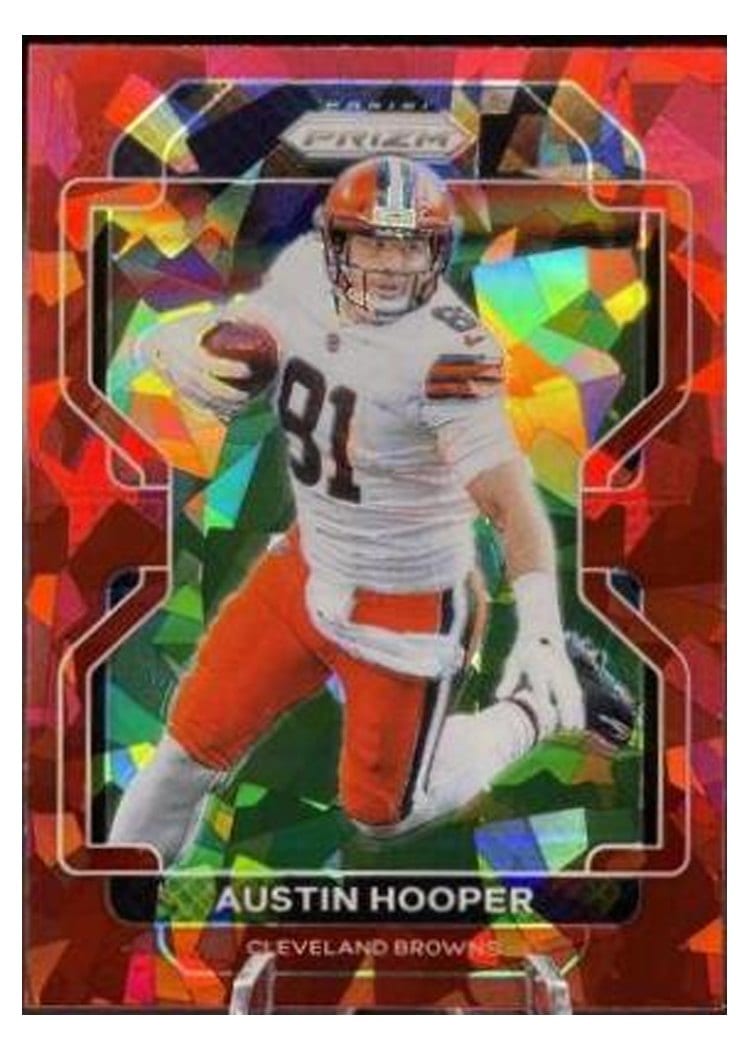 2021 Panini Prizm Base Set Austin Hooper #262 card
