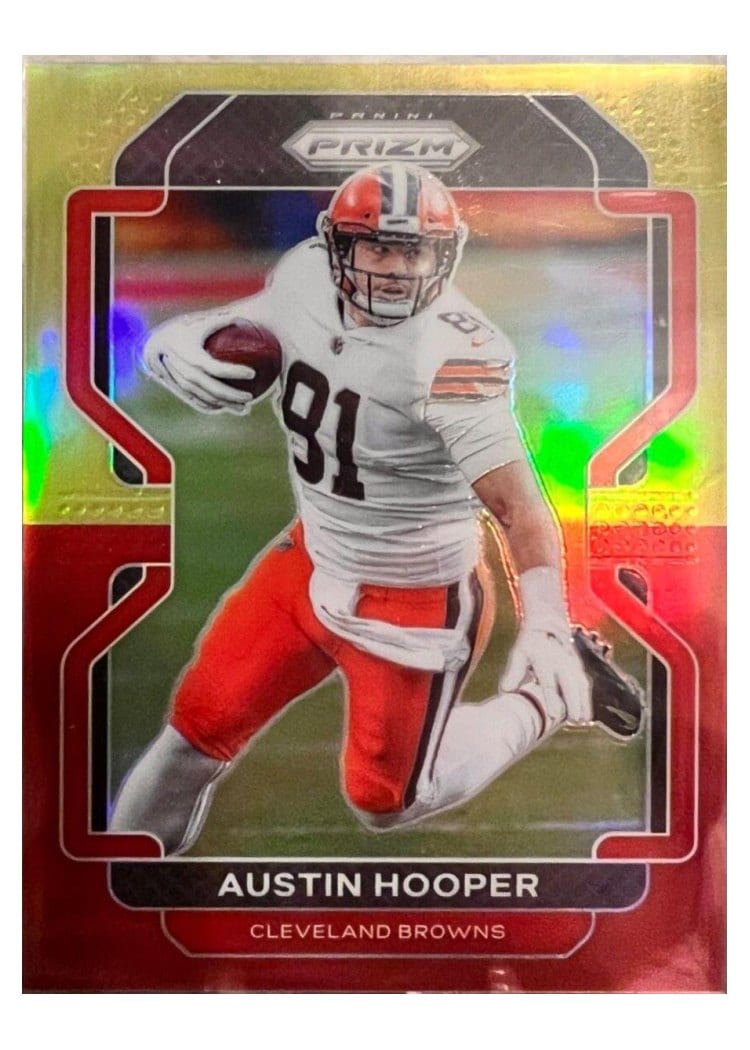 2021 Panini Prizm Base Set Austin Hooper #262 card
