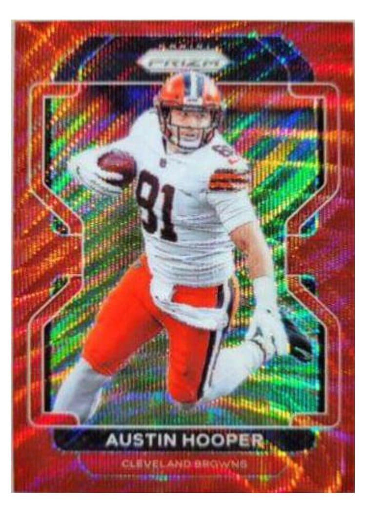 2021 Panini Prizm Base Set Austin Hooper #262 card