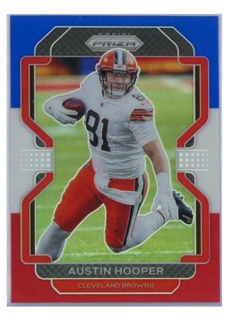 2021 Panini Prizm Base Set Austin Hooper #262 card