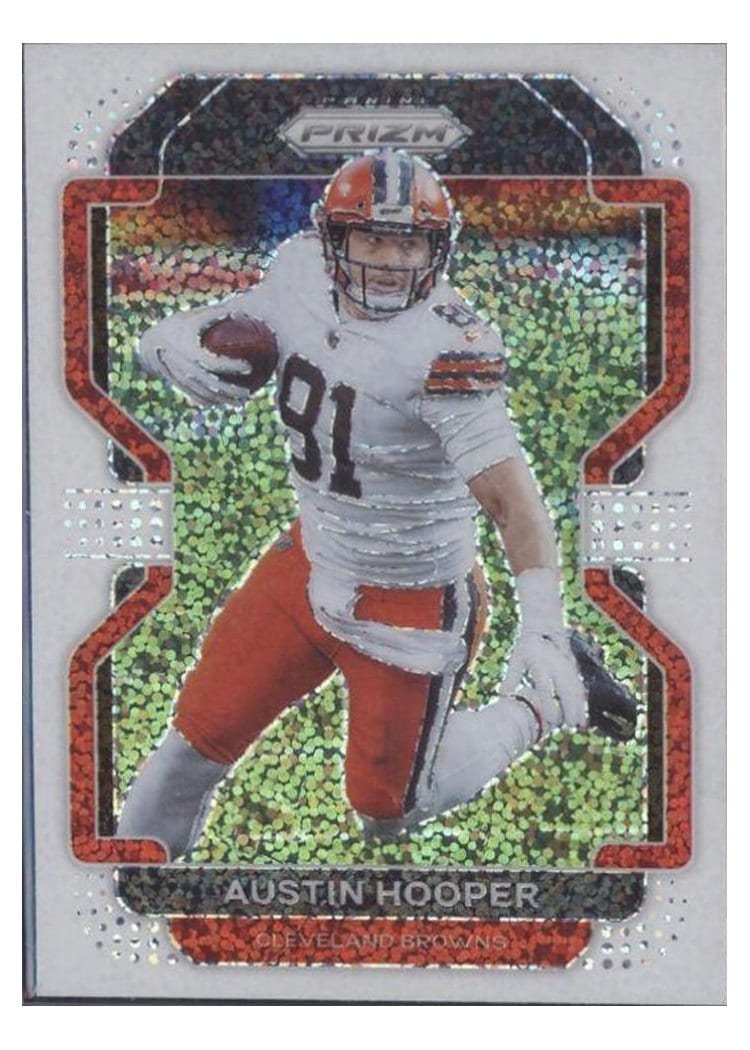 2021 Panini Prizm Base Set Austin Hooper #262 card