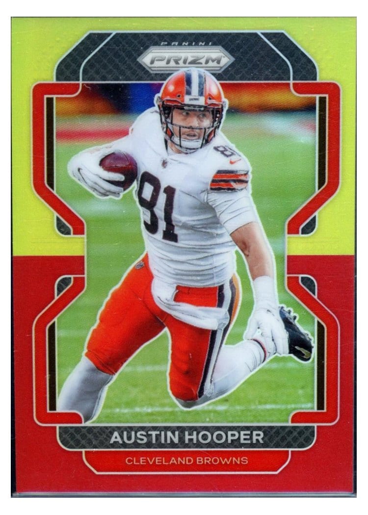 2021 Panini Prizm Base Set Austin Hooper #262 card
