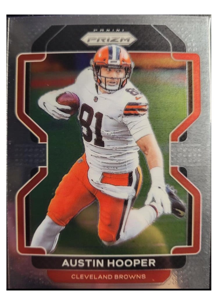 2021 Panini Prizm Base Set Austin Hooper #262 card