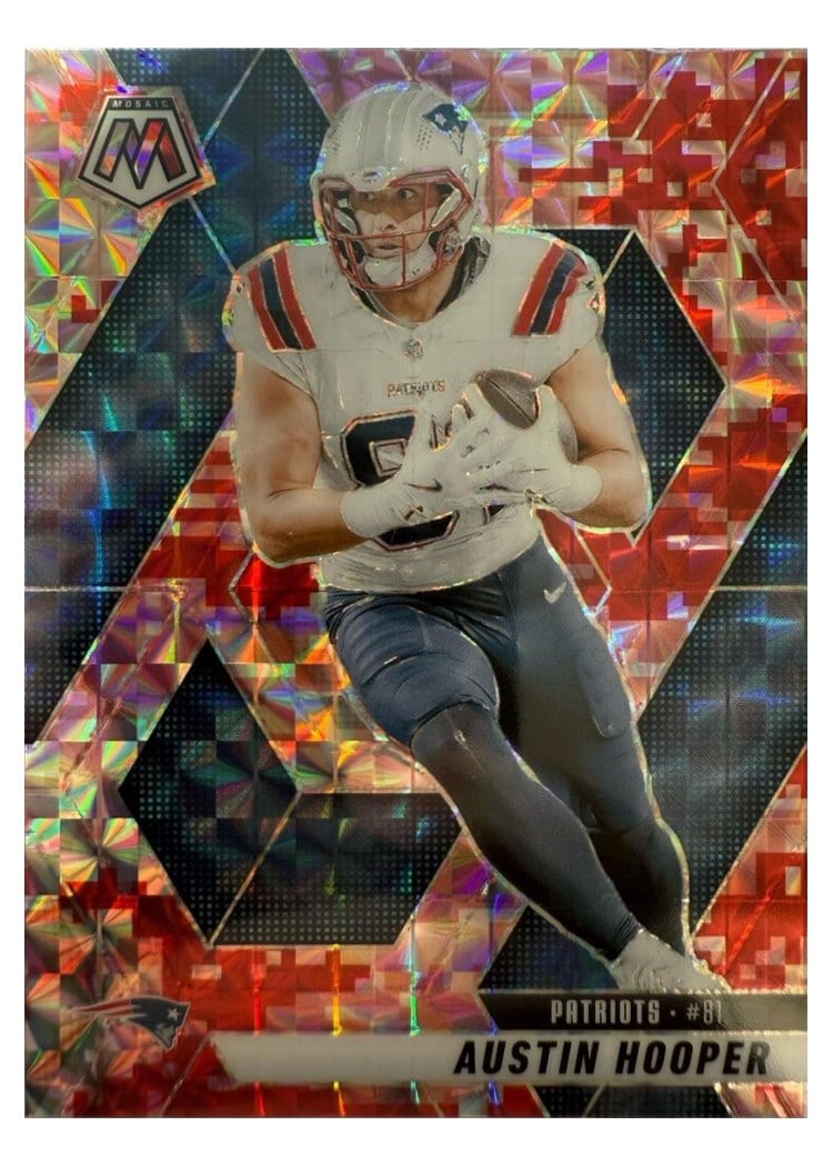 2025 Panini Mosaic Base Set Austin Hooper #204 card