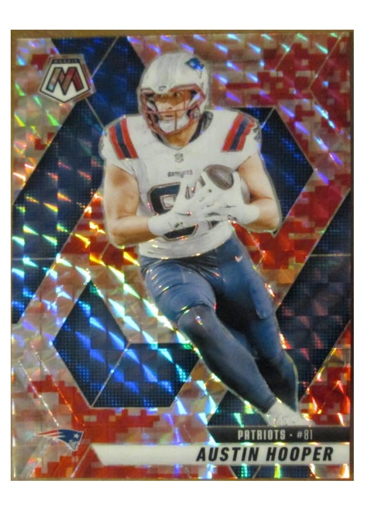 2025 Panini Mosaic Base Set Austin Hooper #204 card