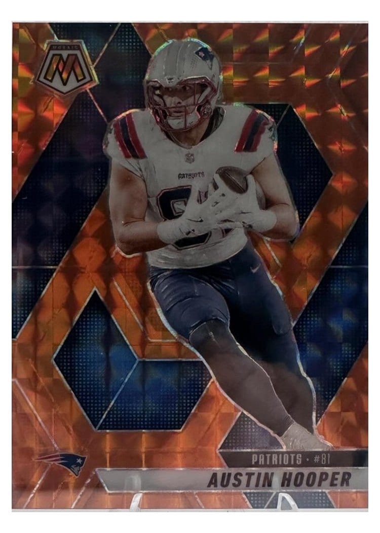 2025 Panini Mosaic Base Set Austin Hooper #204 card