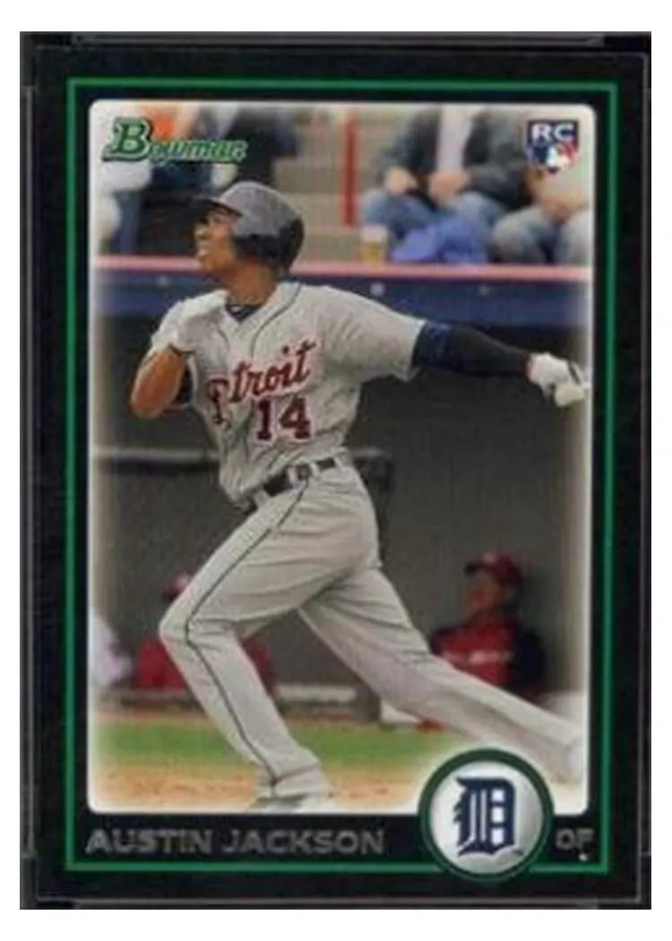 2010 Bowman Draft Picks Austin Jackson #BDP10 card