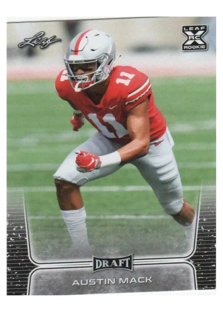 2020 Leaf Draft Austin Mack #19 card