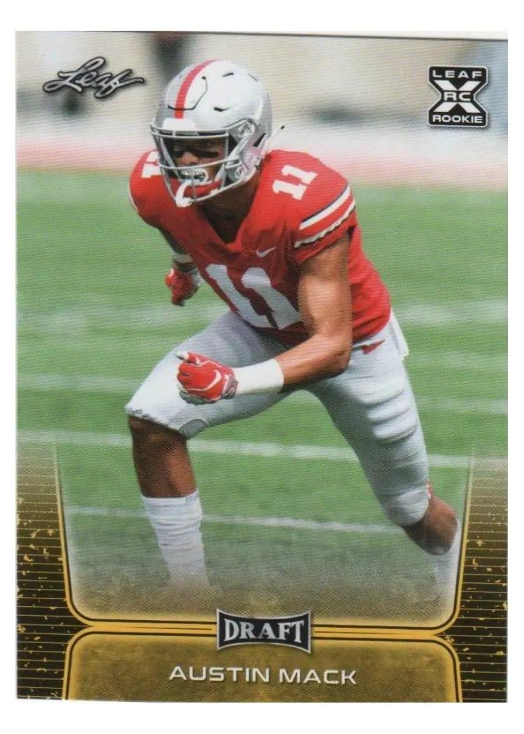2020 Leaf Draft Austin Mack #19 card