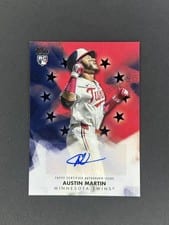 2024 Topps Update Baseball Stars Autographs Austin Martin #BSAU-AM card