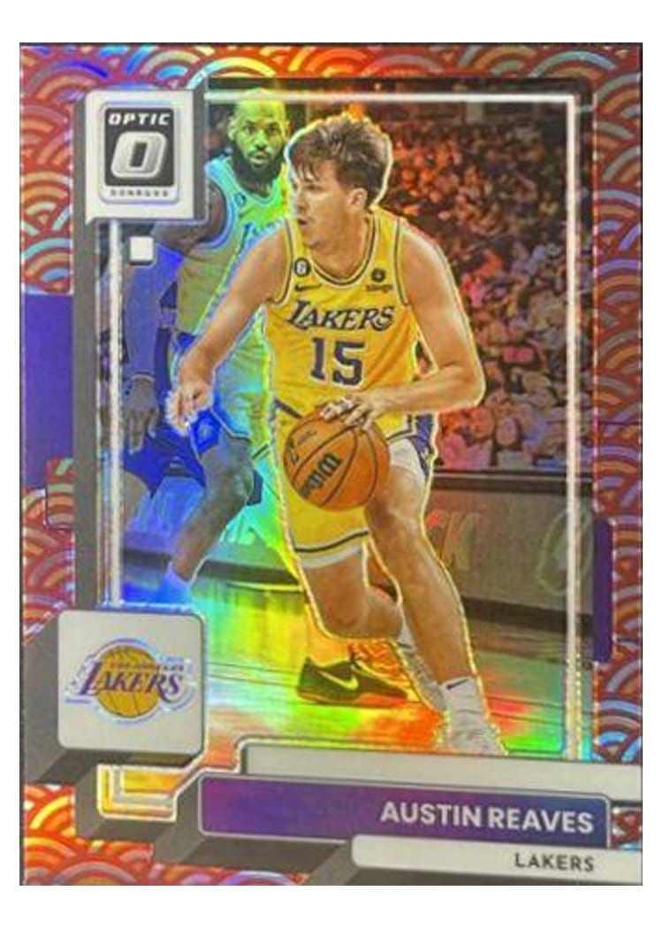 2022-23 Donruss Optic Base Set Austin Reaves #136 card