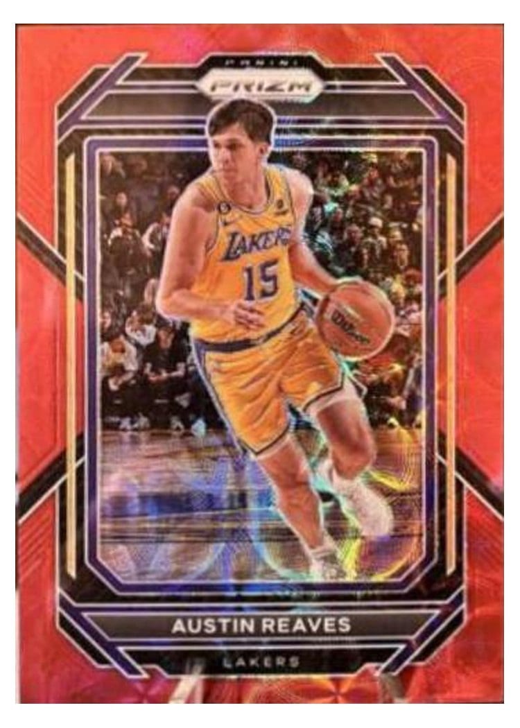 2022-23 Panini Prizm Base Set Austin Reaves #123 card