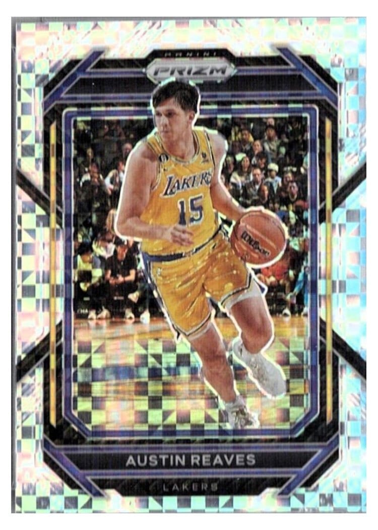2022-23 Panini Prizm Base Set Austin Reaves #123 card