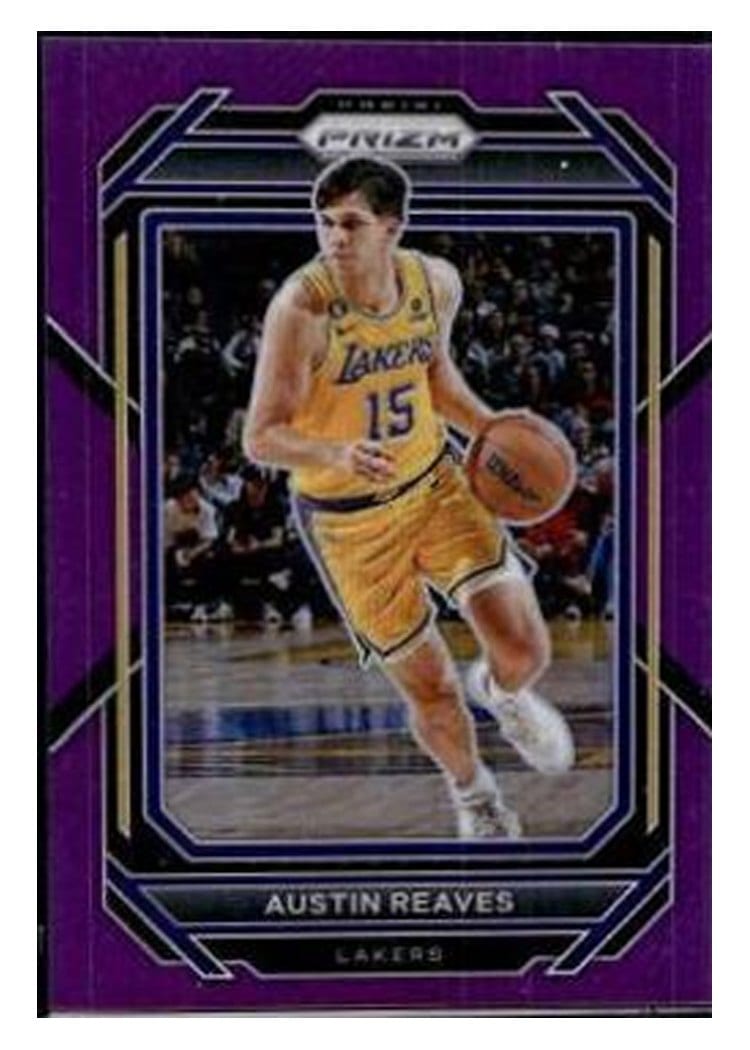 2022-23 Panini Prizm Base Set Austin Reaves #123 card