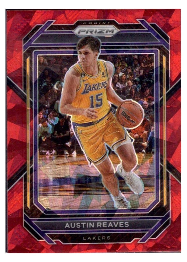 2022-23 Panini Prizm Base Set Austin Reaves #123 card