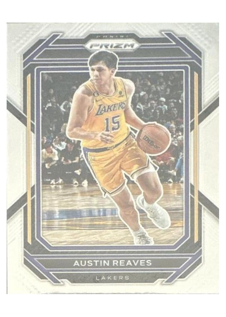 2022-23 Panini Prizm Base Set Austin Reaves #123 card