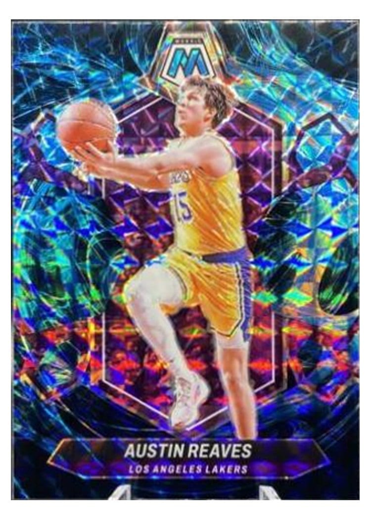 2023-24 Panini Mosaic Base Set Austin Reaves #28 card