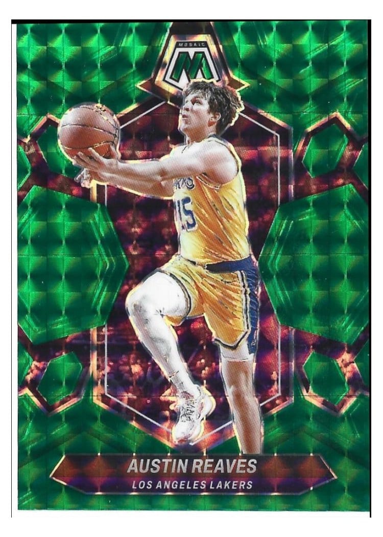 2023-24 Panini Mosaic Base Set Austin Reaves #28 card