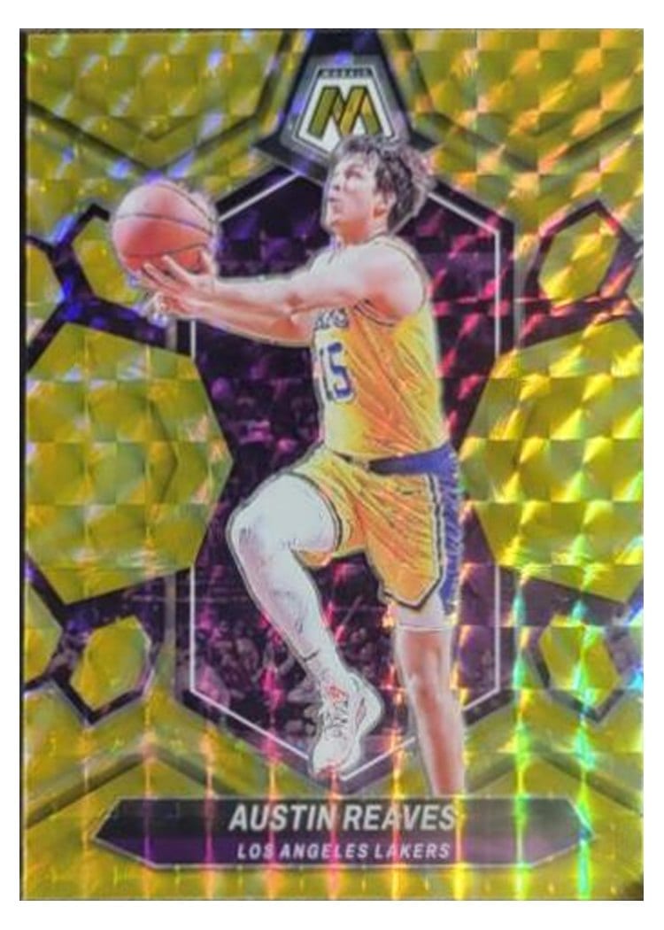 2023-24 Panini Mosaic Base Set Austin Reaves #28 card