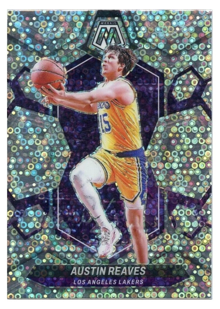 2023-24 Panini Mosaic Base Set Austin Reaves #28 card