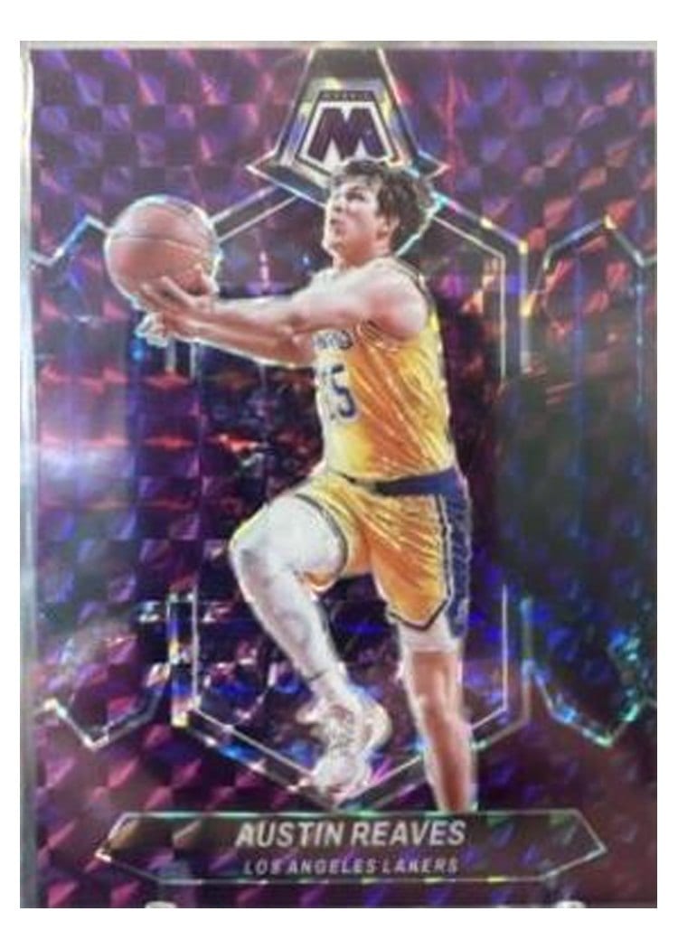 2023-24 Panini Mosaic Base Set Austin Reaves #28 card