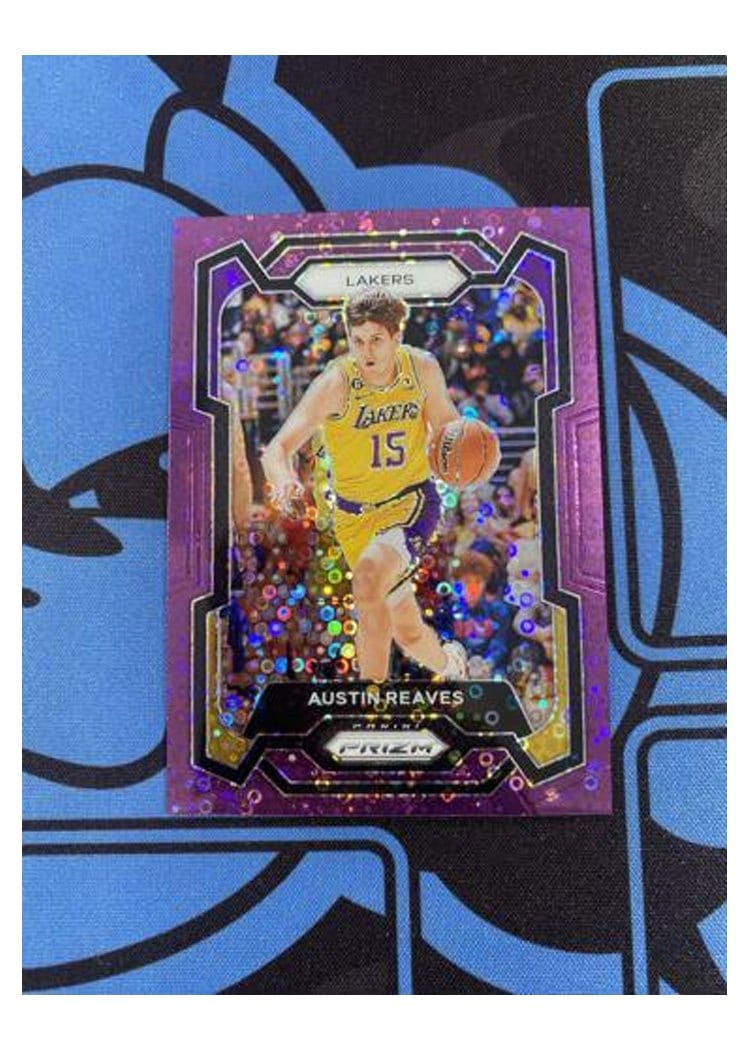 2023-24 Panini Prizm Base Set Austin Reaves #76 card