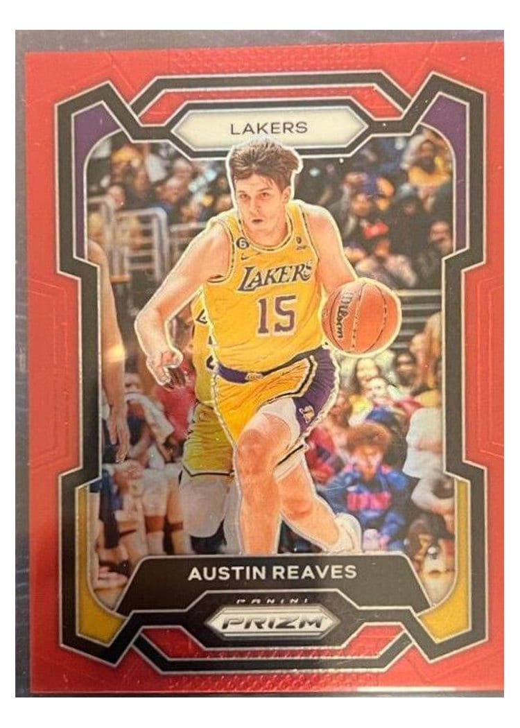 2023-24 Panini Prizm Base Set Austin Reaves #76 card