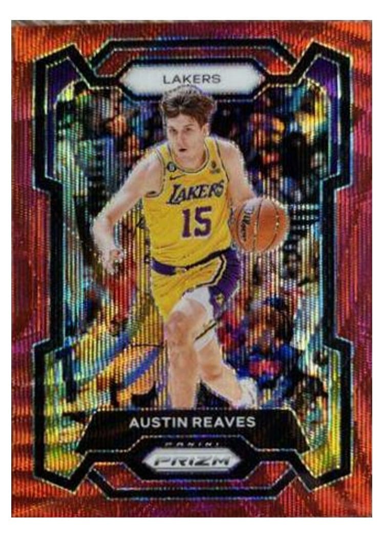 2023-24 Panini Prizm Base Set Austin Reaves #76 card