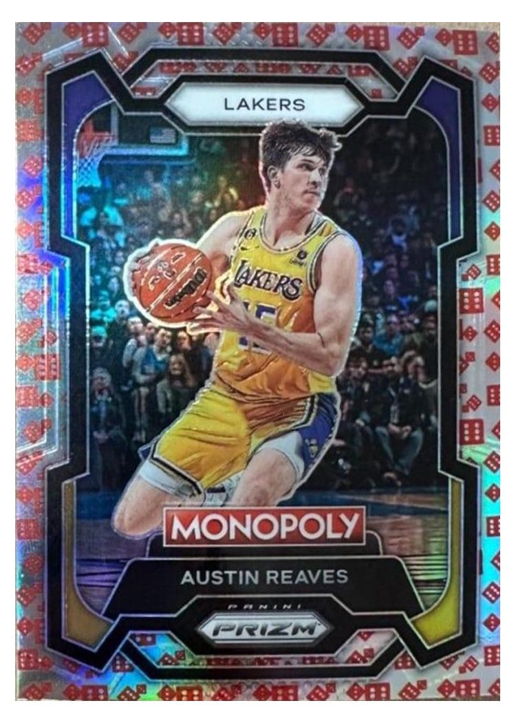 2023-24 Panini Prizm Monopoly Base Set Austin Reaves #42 card