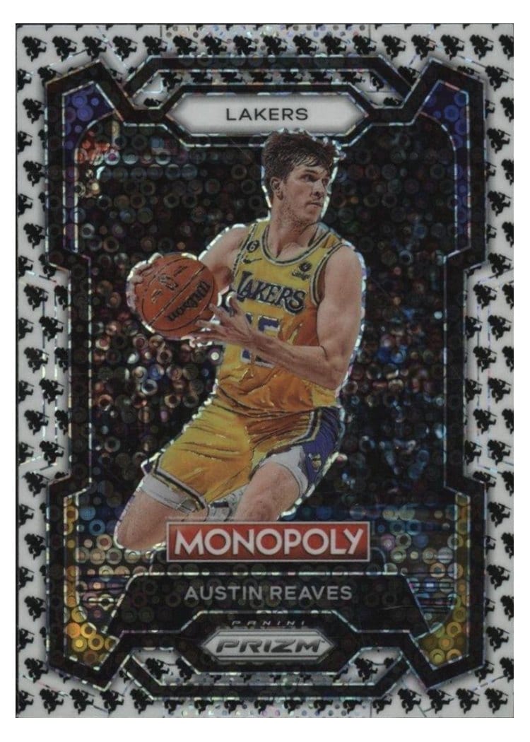 2023-24 Panini Prizm Monopoly Base Set Austin Reaves #42 card