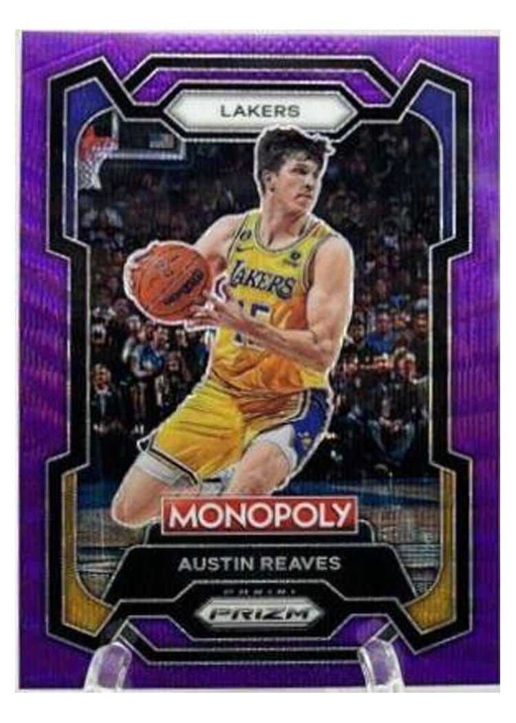2023-24 Panini Prizm Monopoly Base Set Austin Reaves #42 card
