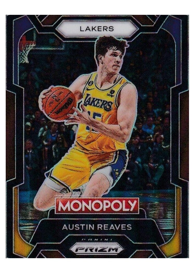 2023-24 Panini Prizm Monopoly Base Set Austin Reaves #42 card