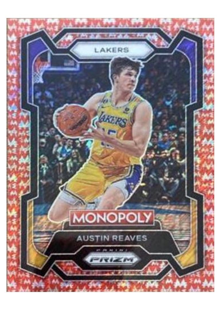 2023-24 Panini Prizm Monopoly Base Set Austin Reaves #42 card