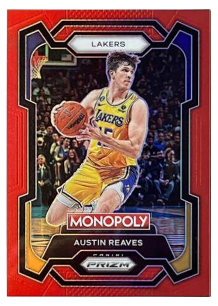 2023-24 Panini Prizm Monopoly Base Set Austin Reaves #42 card