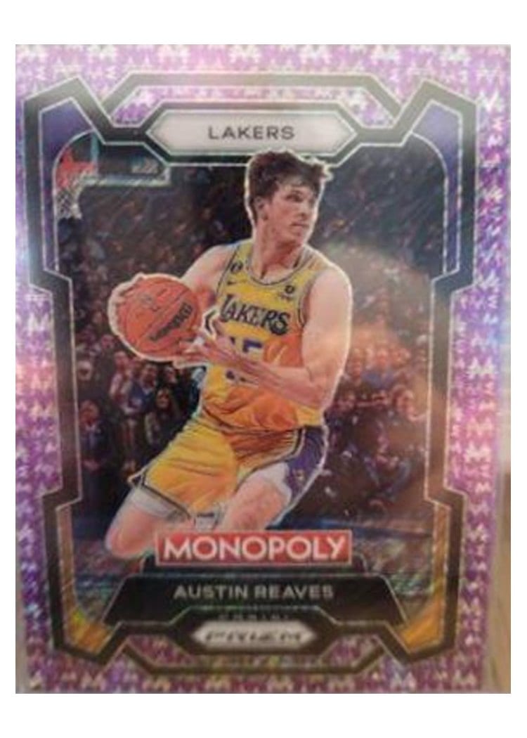 2023-24 Panini Prizm Monopoly Base Set Austin Reaves #42 card