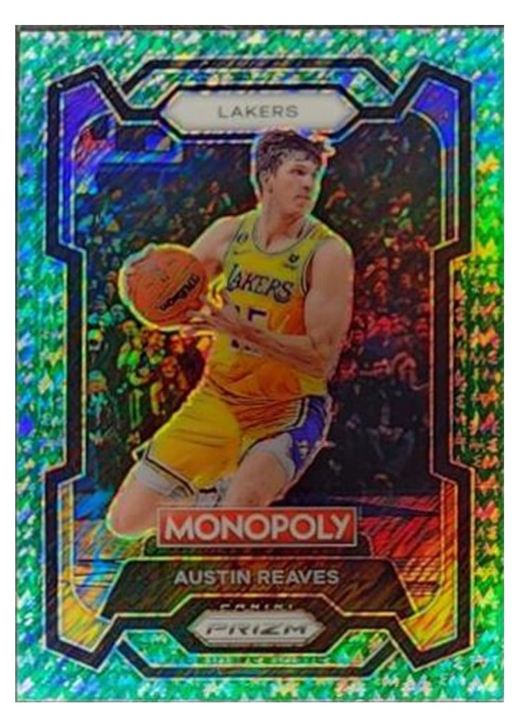 2023-24 Panini Prizm Monopoly Base Set Austin Reaves #42 card