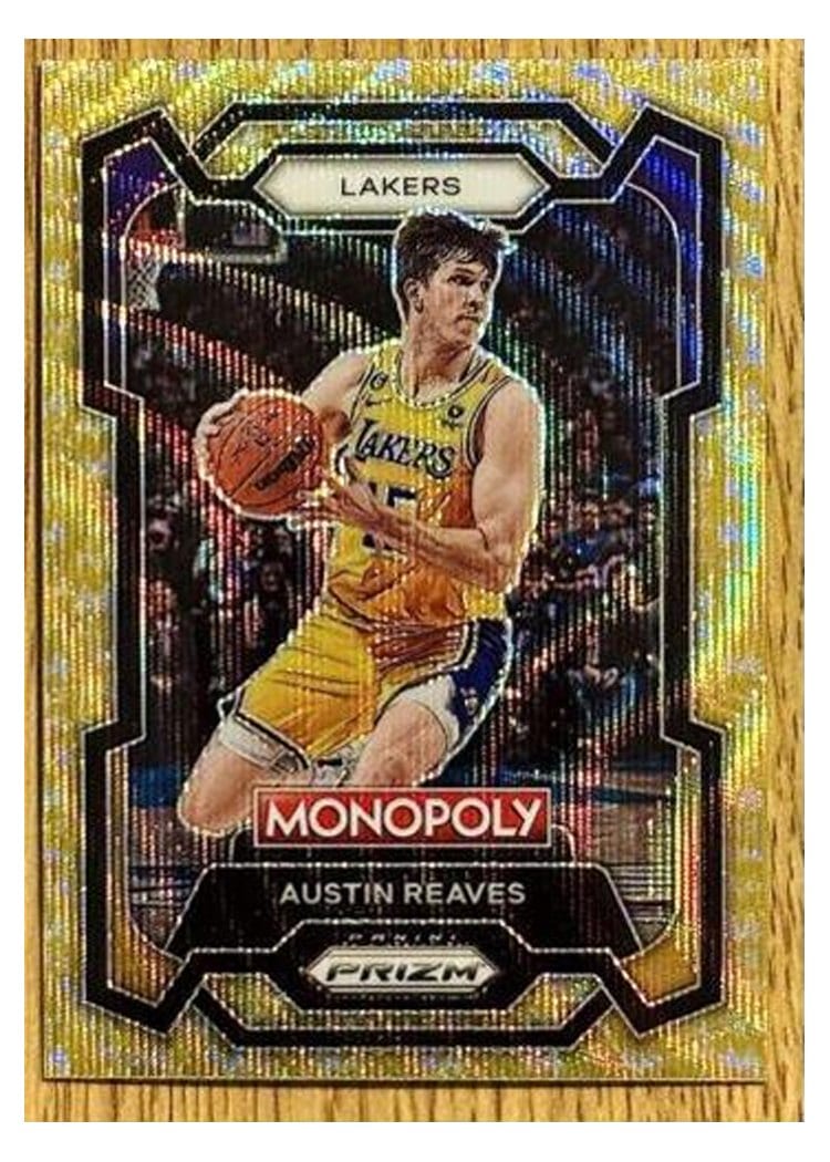 2023-24 Panini Prizm Monopoly Base Set Austin Reaves #42 card