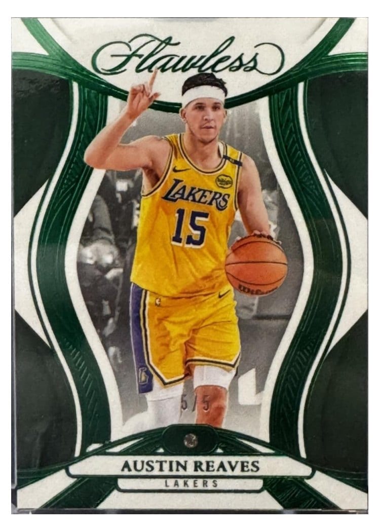 2024-25 Panini Flawless Base Gems Austin Reaves #59 card