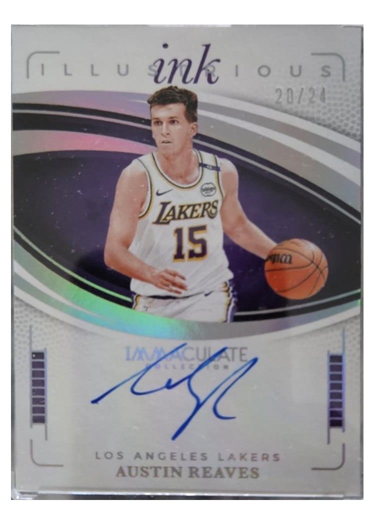 2024-25 Panini Immaculate Collection Illustrious Ink International Set Austin Reaves #1 card