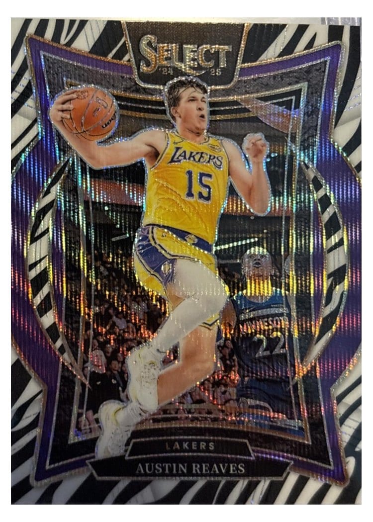 2024-25 Panini Select Base Set Austin Reaves #40 card