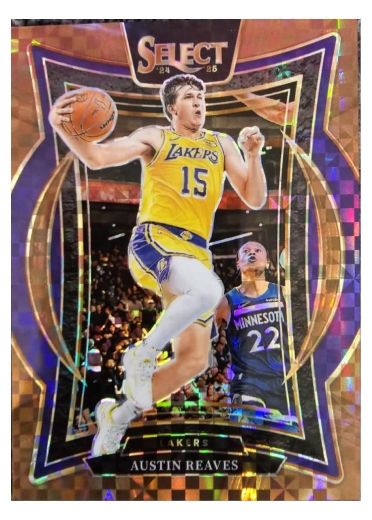 2024-25 Panini Select Base Set Austin Reaves #40 card