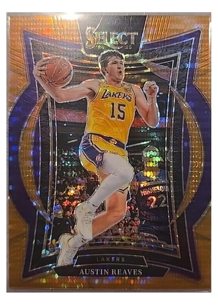 2024-25 Panini Select Base Set Austin Reaves #40 card
