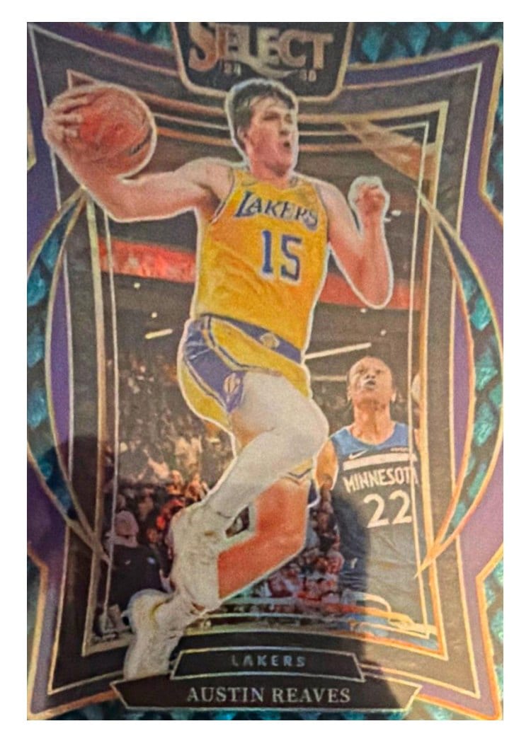 2024-25 Panini Select Base Set Austin Reaves #40 card