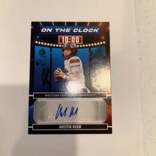 2024 Panini Prestige On the Clock Signatures Austin Reed #OTC-ARD card